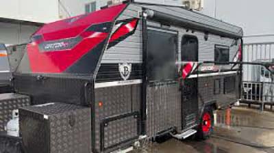 Scorpian Sting 20'6 Rear Door Cafe Kitchen (Offside / Kerbside) Picture